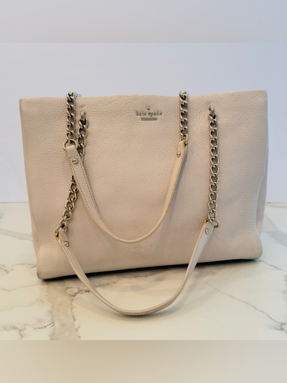 Kate Spade Emerson Place Small Phoebe Leather Shoulder Bag Tote